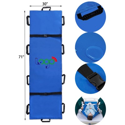 71" x 30" Portable Transport Adjustable Belt Stretcher