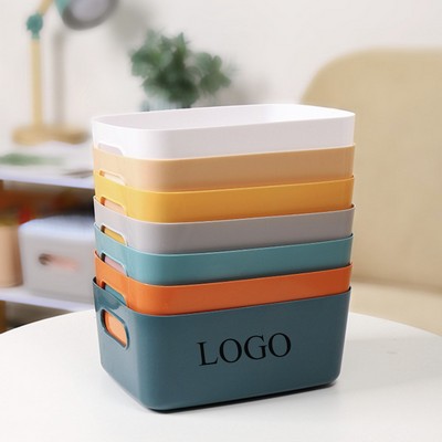 Rectangular Plastic Desktop Storage Box