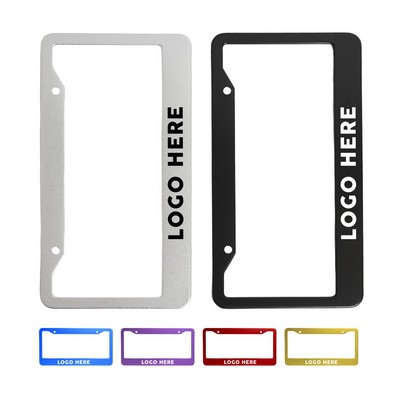 Vehicle Metal License Plate Frames