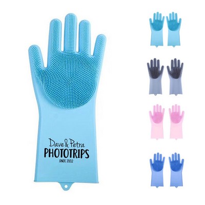 Silicone Cleaning Gloves