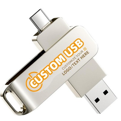 Personalized USB C Flash Drive USB C 8GB