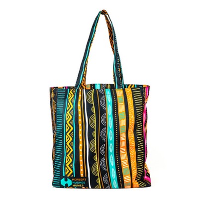 Sublimated Handle Medium Gusset Tote