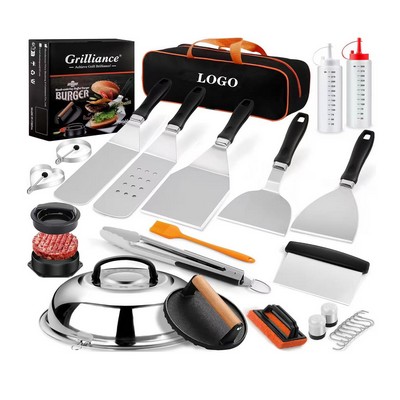 Premium Blackstone Griddle Tools Set For Backyard BBQ Cooking