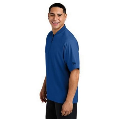 New Era Cage Short Sleeve 1/4-Zip Jacket.