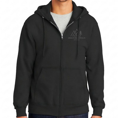 Custom Hooded Zip Sweatshirt