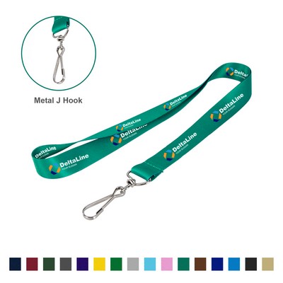 3/4" Full Color Dye Sublimated Lanyard (Ocean)