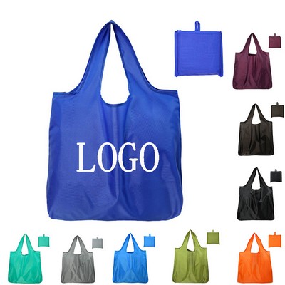 Collapsible Reusable Shopping Tote Bag