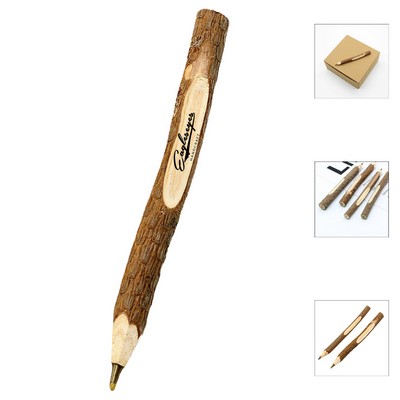 Natural Branch Rollerball Wood Pencil