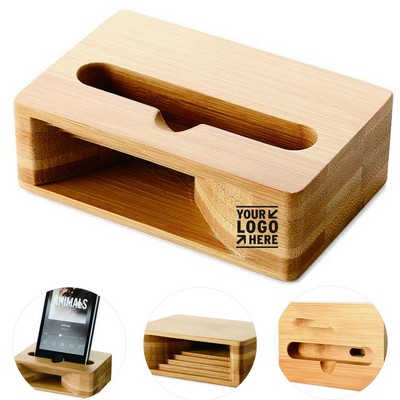 Bamboo Mobile Amplifier Stand