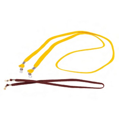 Cloth Blank Quick Release Eyeglass Strap (27"x3/8")