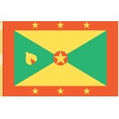 3'x5' Grenada U.N. Nylon Outdoor Flag - Style B