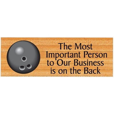 Gray Bowling Ball Panoramic Photo Hand Mirror (1 5/8"x4 5/8")