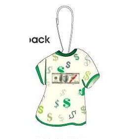 Las Vegas $100 Bill T-Shirt Zipper Pull