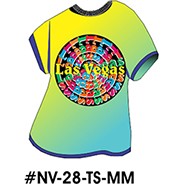 Las Vegas (Step/Repeat) Chip T-Shirt Mighty Mini Magnet