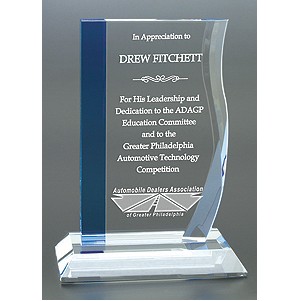 Mini Wave Optical Crystal Award