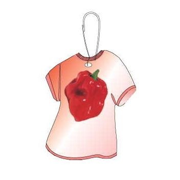 Red Habanero Pepper T-Shirt Zipper Pull