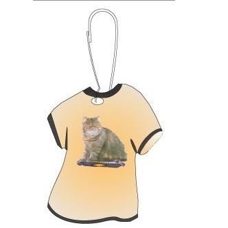 Exotic Shorthair Cat T-Shirt Zipper Pull