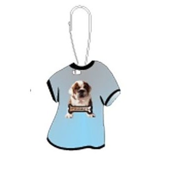 Bulldog T-Shirt Zipper Pull
