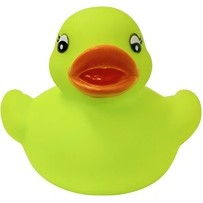Rubber Mini Glow In Dark Duck©