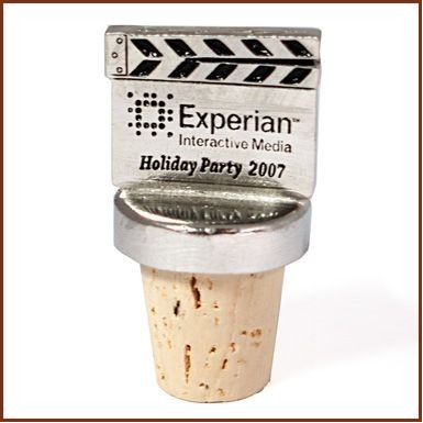 1-1/8"x1" Top Pewter Bottle Stopper