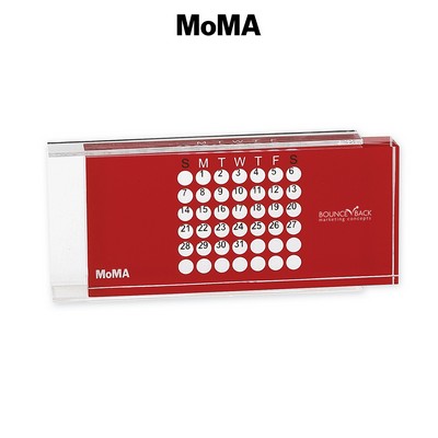 MoMA Mini Acrylic Perpetual Calendar
