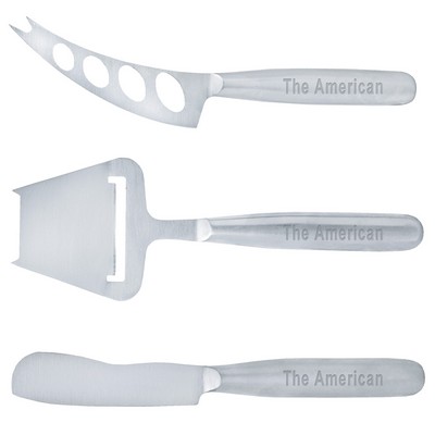 Stainless Steel Cheese Tool Set (3 Piece)