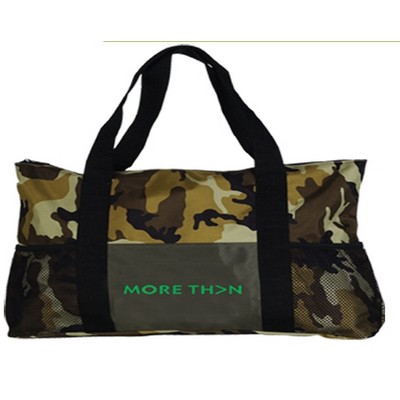 Deluxe Zipper Tote Bag (18"x15")