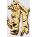 Stock Sports Lapel Pins (Basketball Dunk)