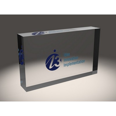 Lucite Embedment Rectangle Award (5"x7"x7/8")