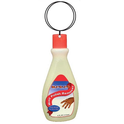 Nail Polish Remover Keychain w/Mirrored Back (10 Square Inch)