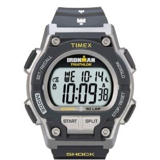 Timex® Ironman Gray Endure Shock 30 Lap Full-Size Watch