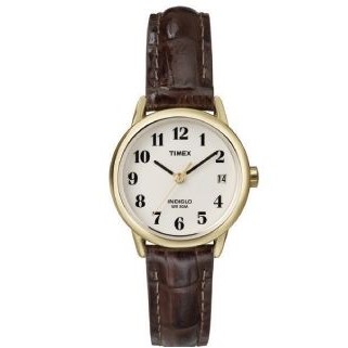 Timex® Brown/Gold Core Easy Reader Watch