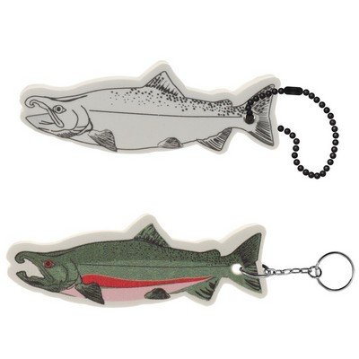 Salmon Key Tag