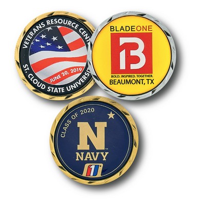 1 3/4" (1.75") USA Printed Rush Coin