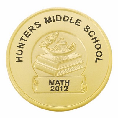 1 ¼" Lamp Of Learning Award Pin