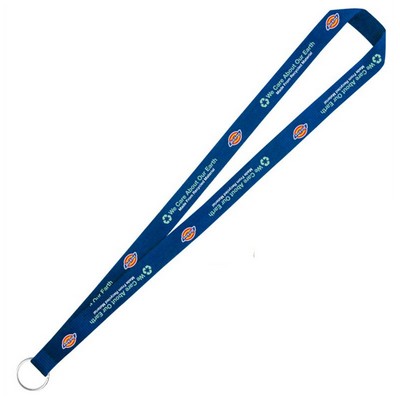 3/4" Eco Friendly Lanyard w/One Standard Attachment