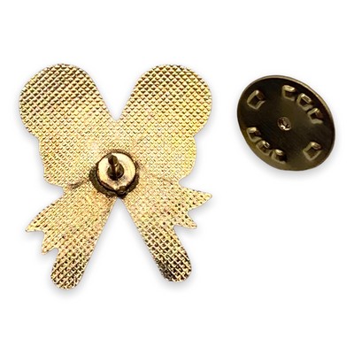 Double Candy Canes Lapel Pin