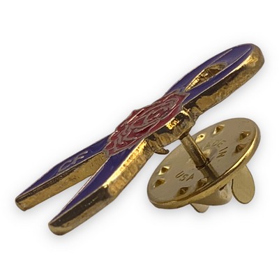 Cystic Fibrosis Awareness Lapel Pin