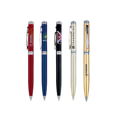 Solid Brass Ballpoint Twist Metal Pen