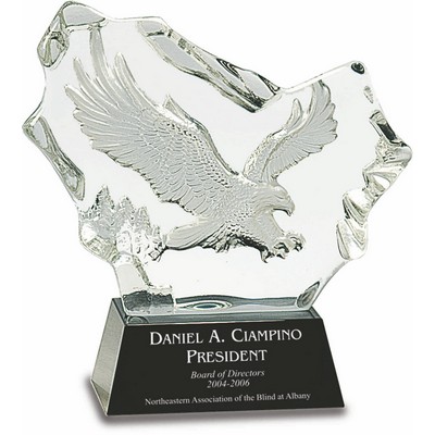 King of Eagles Optic Crystal Award