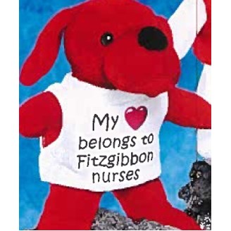 6" Team Thrifty™ Stuffed Red Puppy