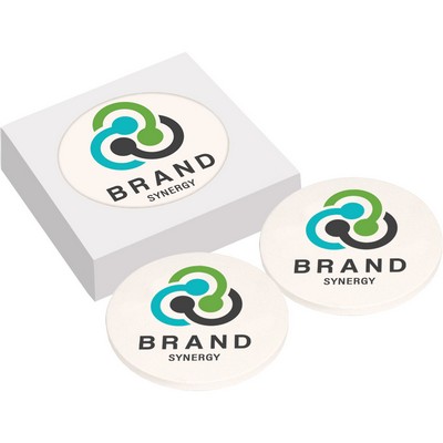 Ceramic Coaster - 2 Coaster Set