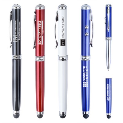 Picard 4-in-1 LED Laser Stylus Ballpoint Pen