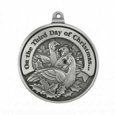 Twelve Days of Christmas Mini Ornament (Day 10 - Ten Lords-a-Leaping)