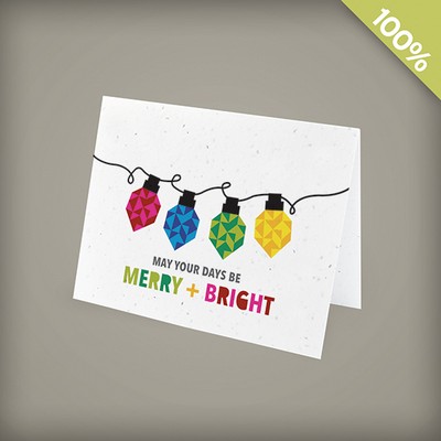 Merry and Bright Corporate Holiday Cards