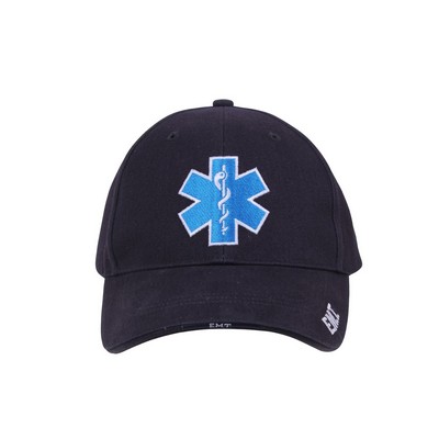 EMT Star of Life Deluxe Low Profile Insignia Cap