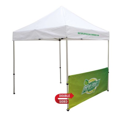 8' Deluxe Tent Half Wall Kit (Dye Sublimated, 2-Sided)