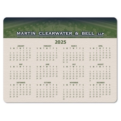Mouse Pad, Removable (Calendar Style)