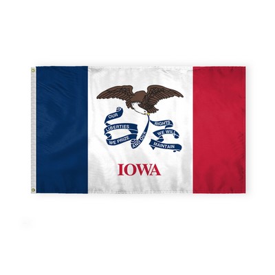 Iowa Flags 3x5 foot