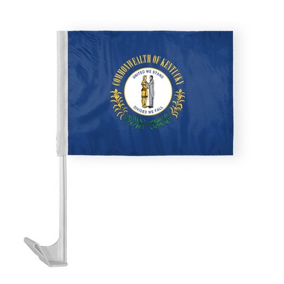 Kentucky Car Flags 12x16 inch
